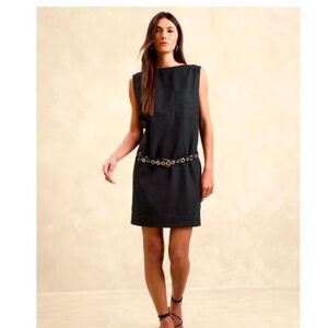 Hemp cotton shift dress